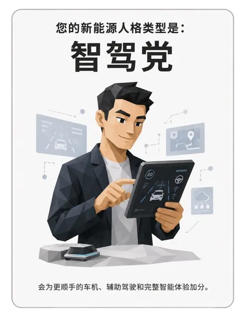 新能源车人格卡片：智驾党